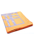 Bolduc 90CM Silk Scarf Orange