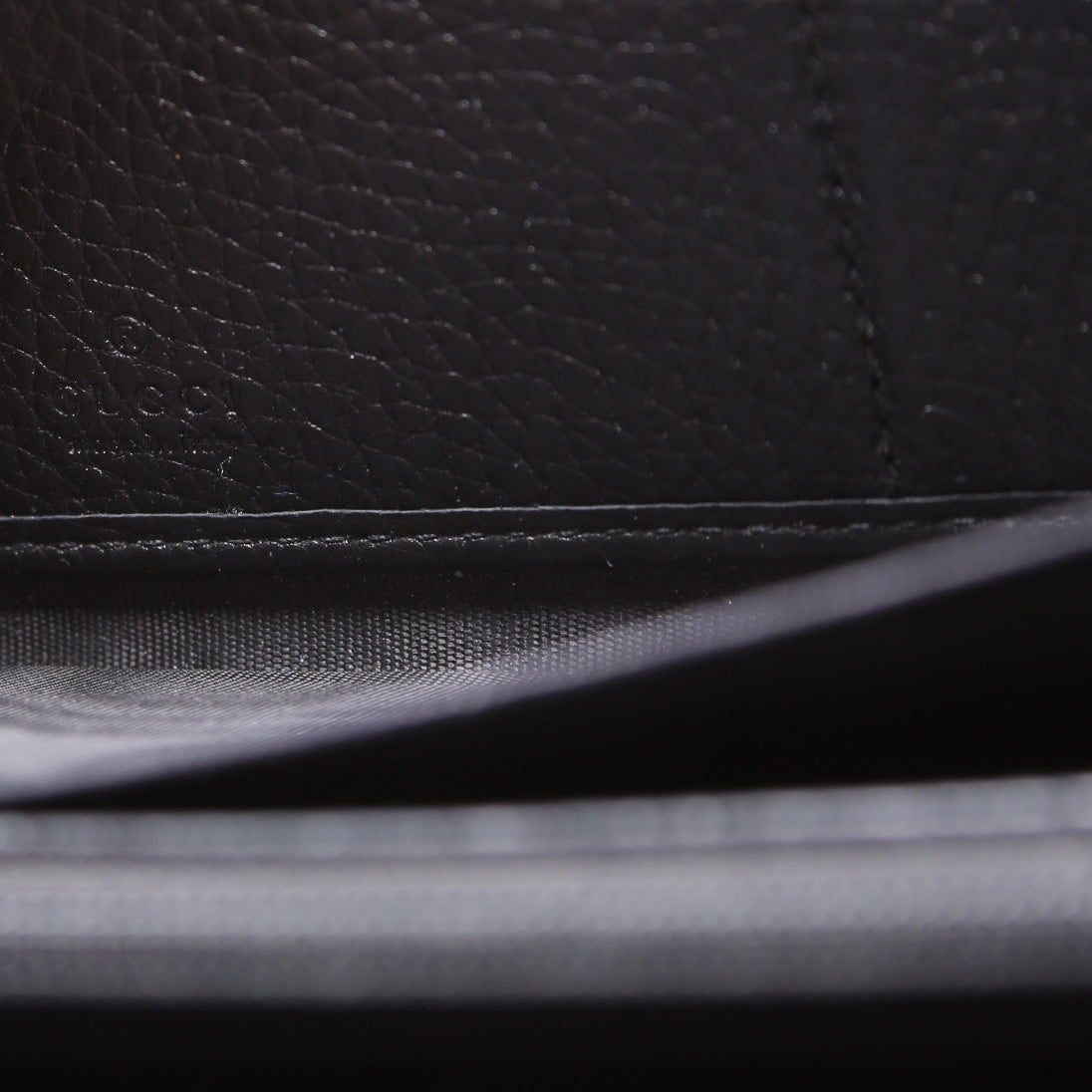 473928 Leather Zip Around Wallet Black