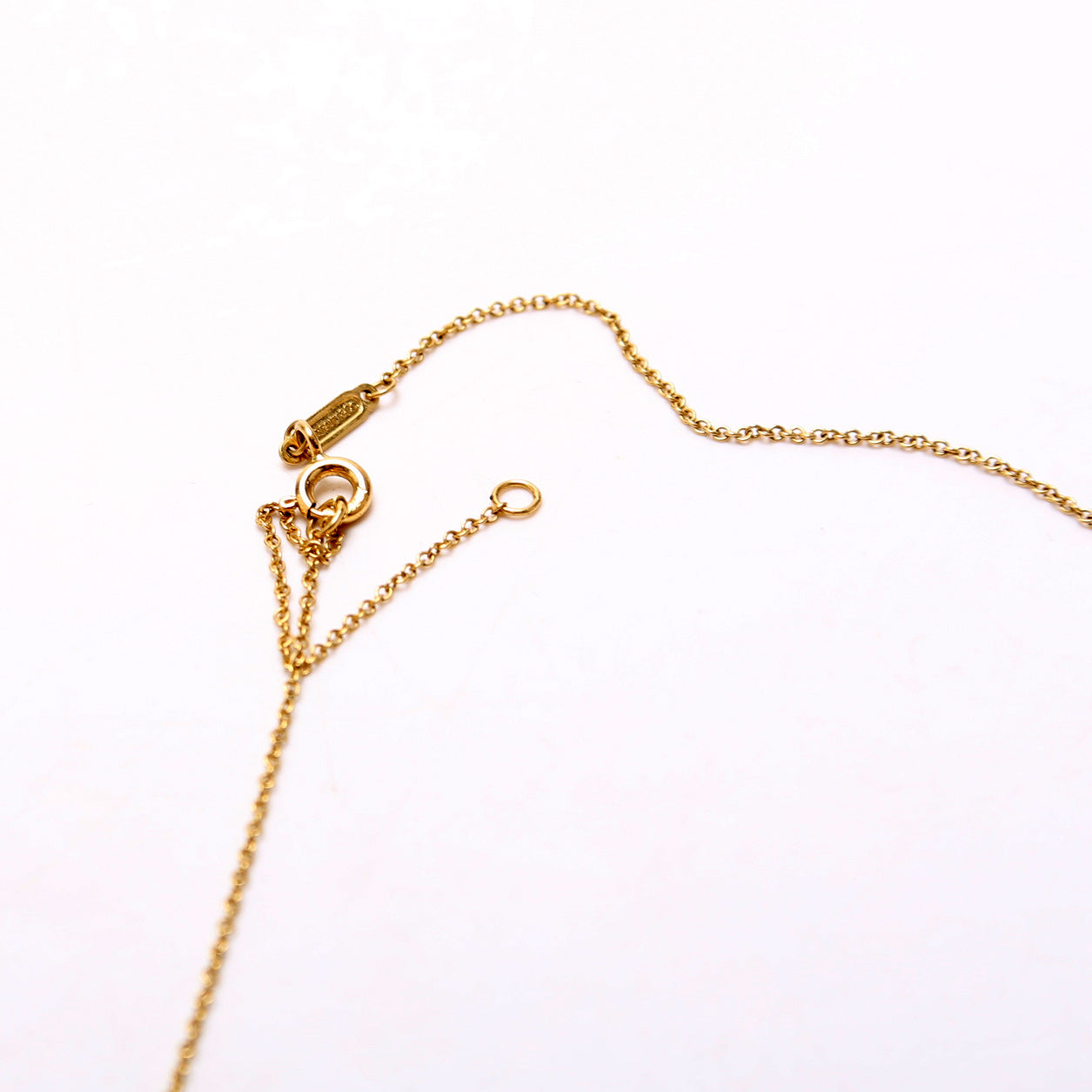 Infinity Pendant Necklace 18K Gold