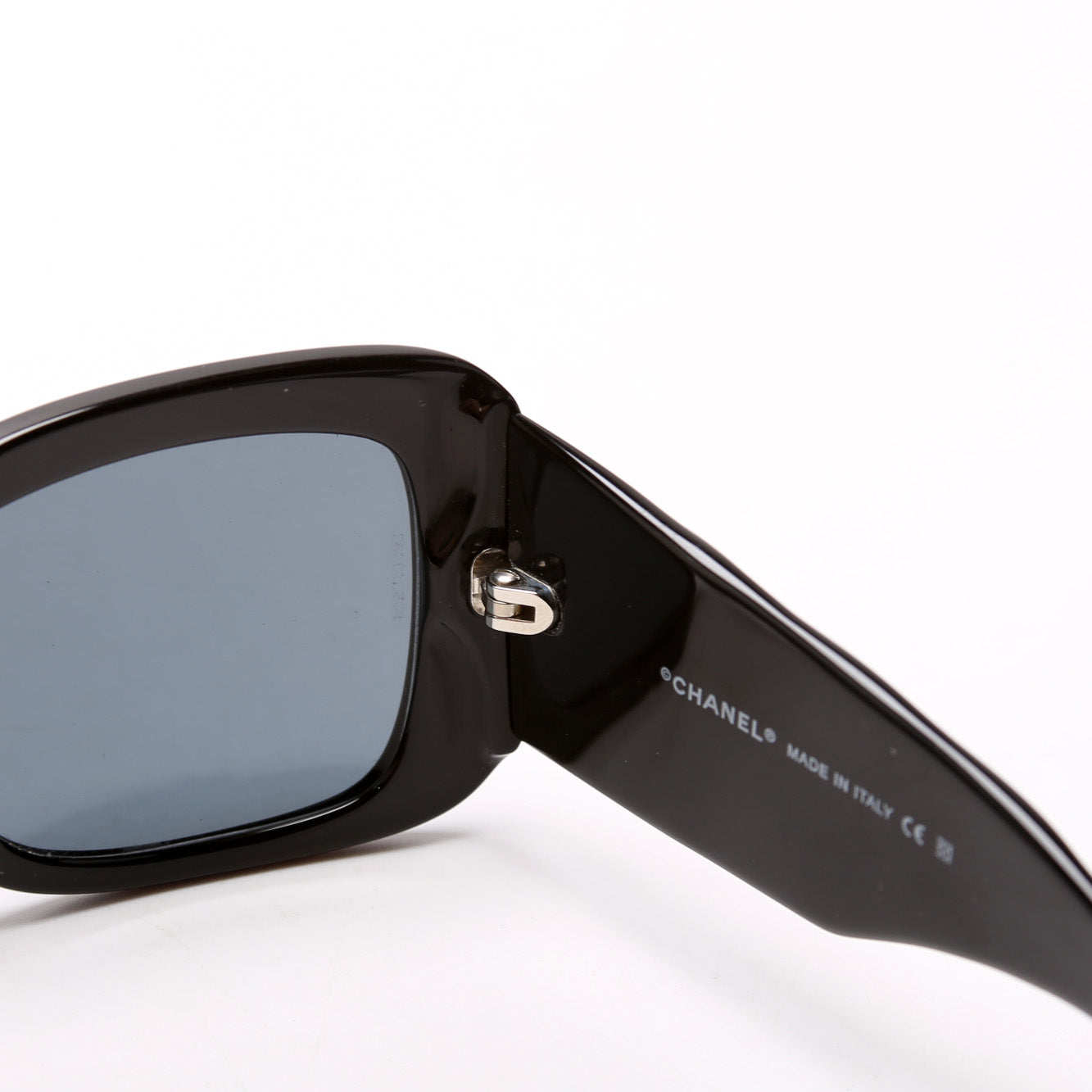 5019 CC Quilted Acetate Sunglasses Black