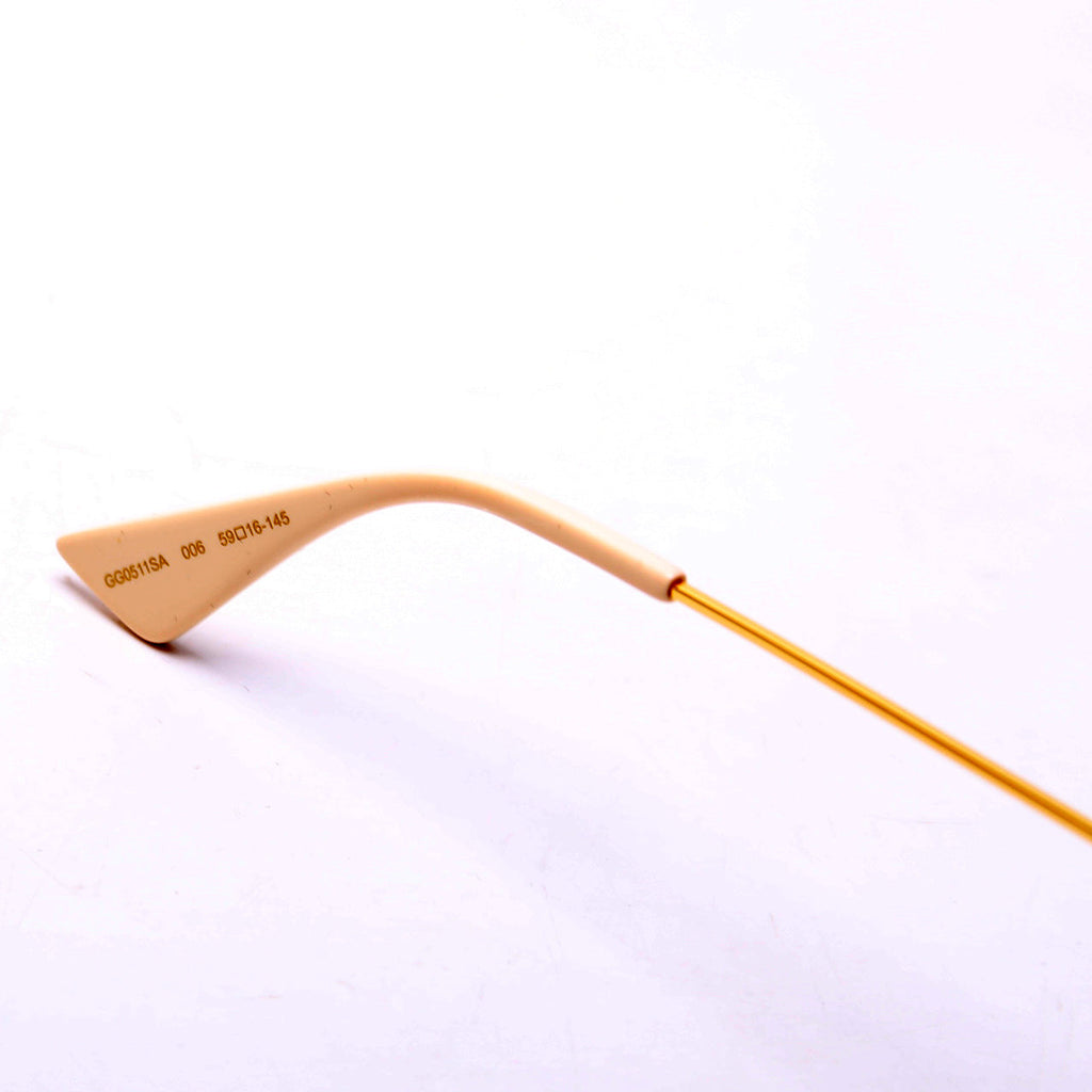 GG0511SA Square Sunglasses Brown/Pink