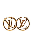 Louise Hoop GM Earrings Gold