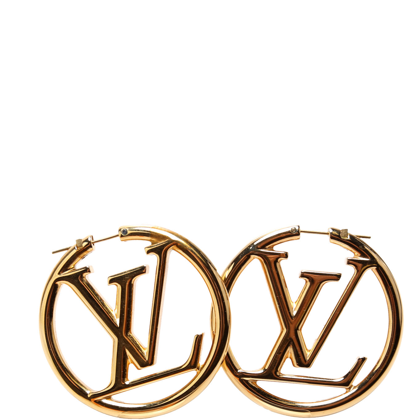 Louise Hoop GM Earrings Gold