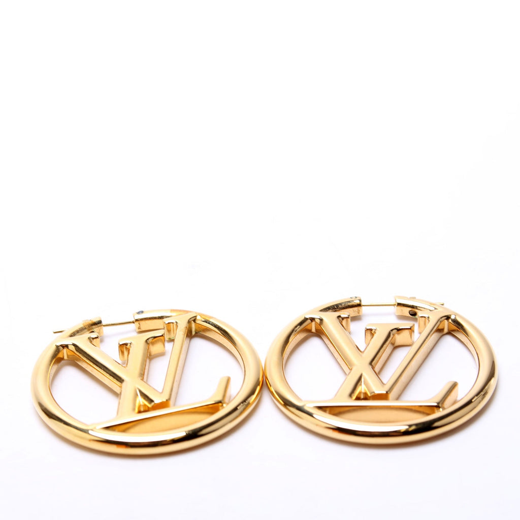 Louise Hoop GM Earrings Gold