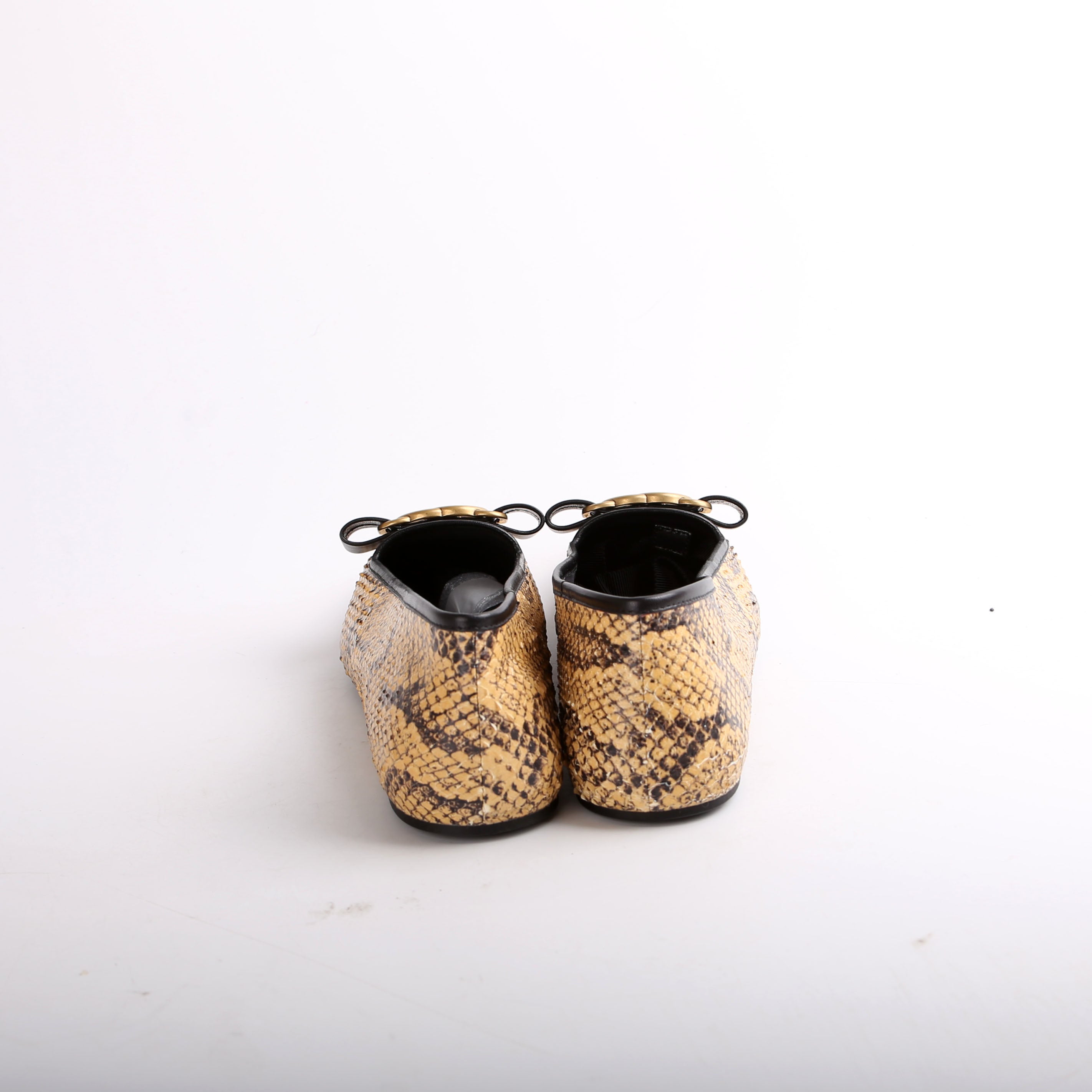 Gucci Python Ballet Flats Size 40.5