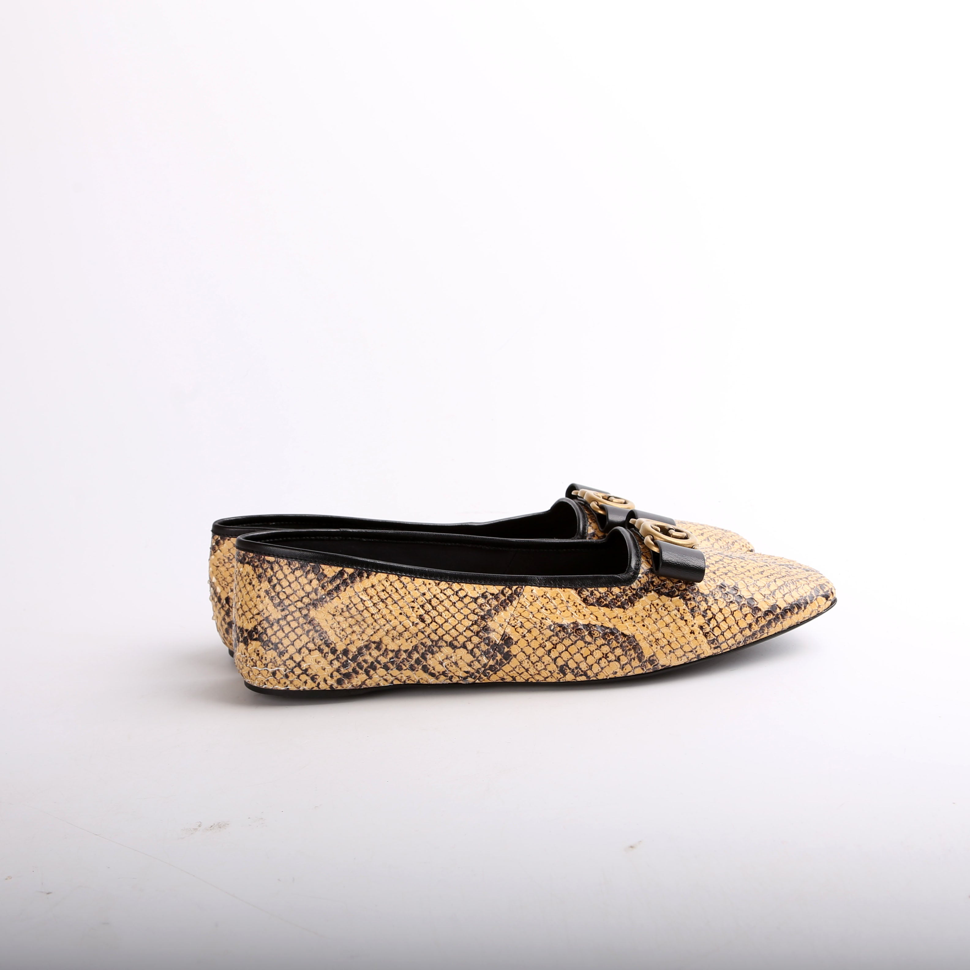 Gucci Python Ballet Flats Size 40.5