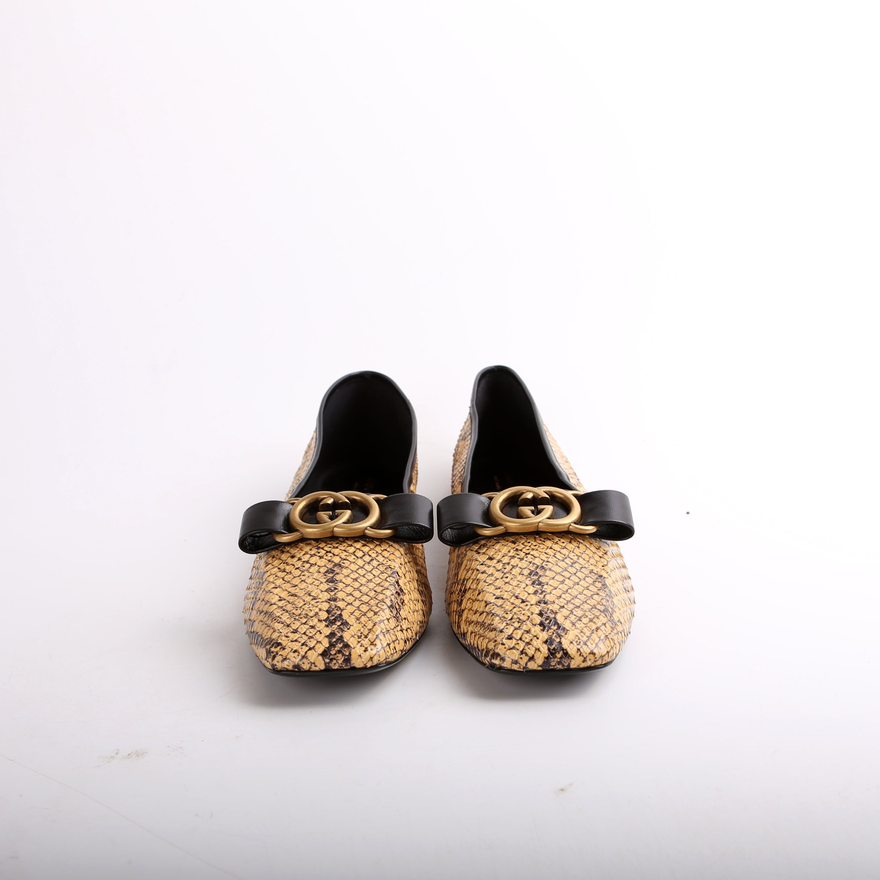 Gucci Python Ballet Flats Size 40.5