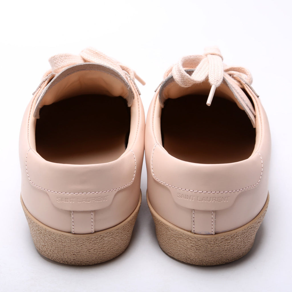 SAINT LAURENT Court Classic SL/06 Leather Sneakers Size 37.5 Pink