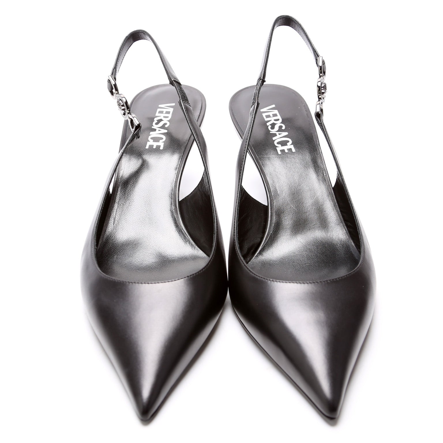 Medusa Sling Back Pumps Size 40 Black