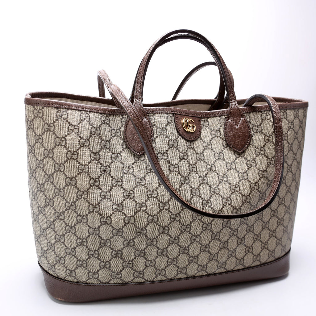 739730 Ophidia GG Supreme Medium Tote Brown