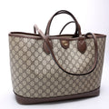 739730 Ophidia GG Supreme Medium Tote Brown