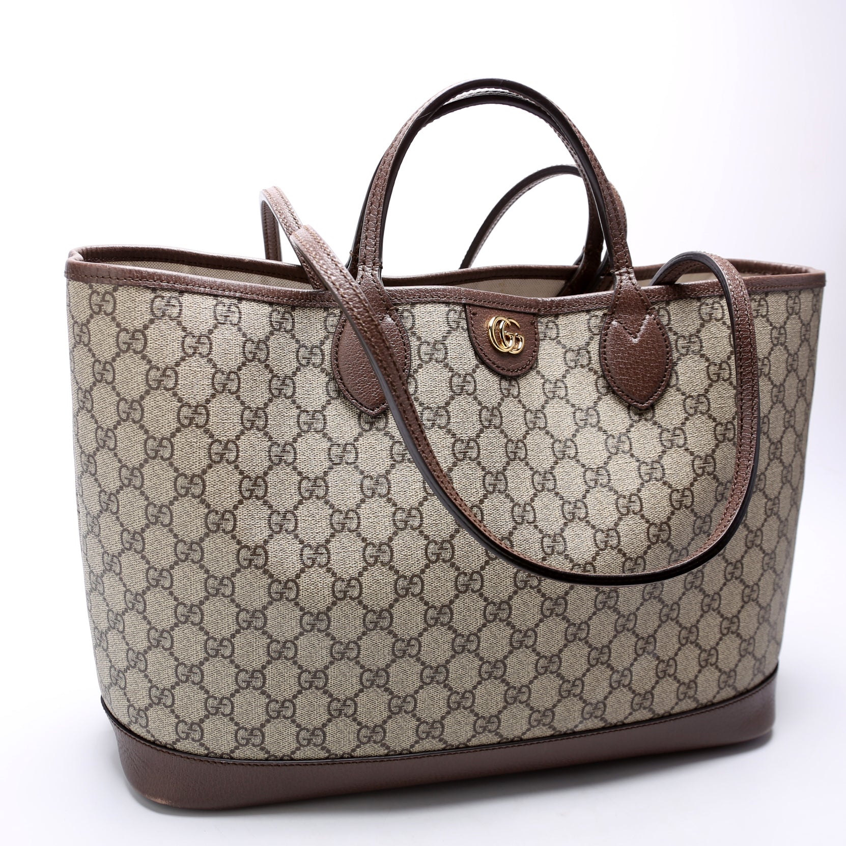 739730 Ophidia GG Supreme Medium Tote Brown