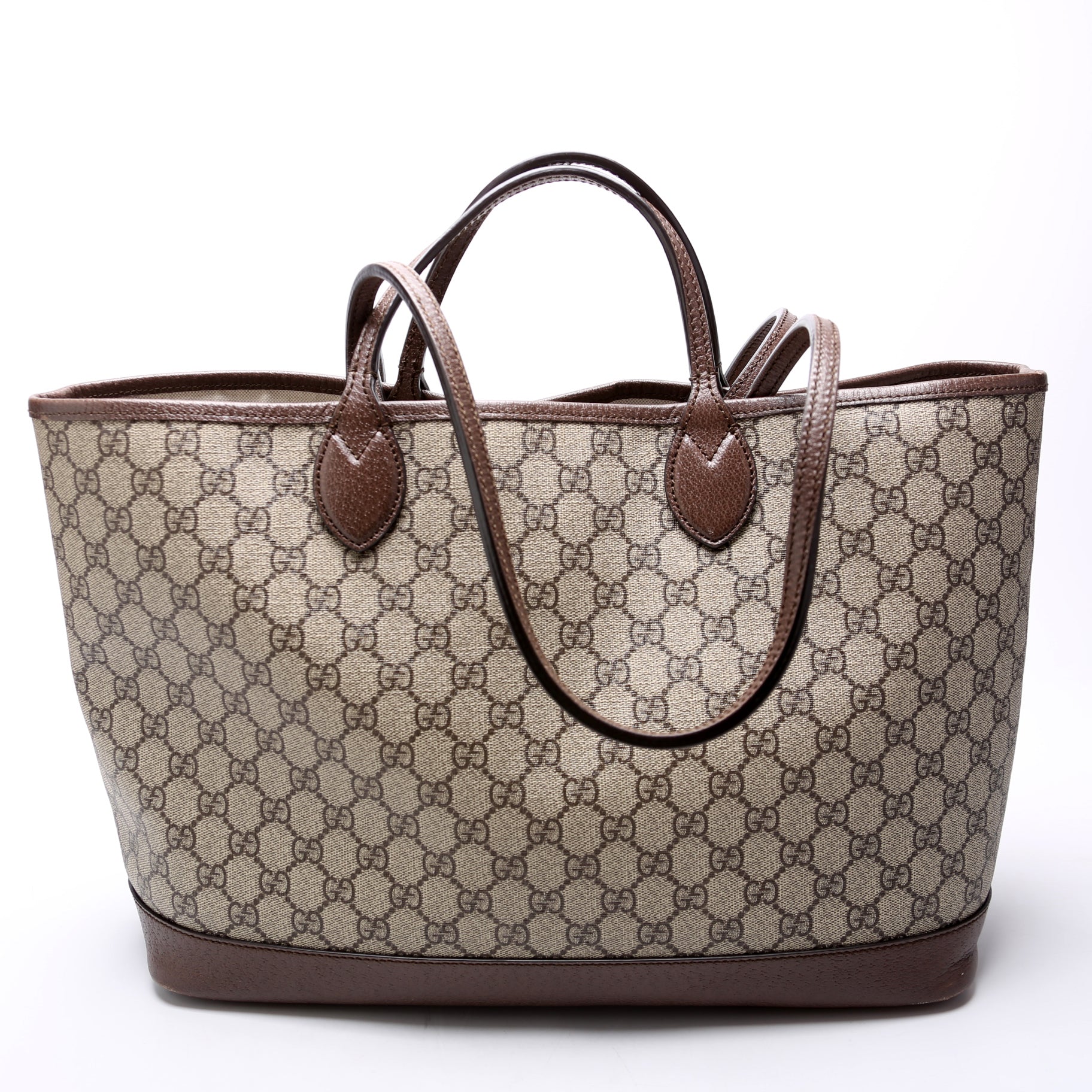 739730 Ophidia GG Supreme Medium Tote Brown