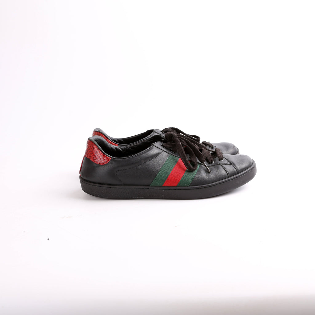 Gucci Ace Web Sneakers Size 8.5 (40.5)