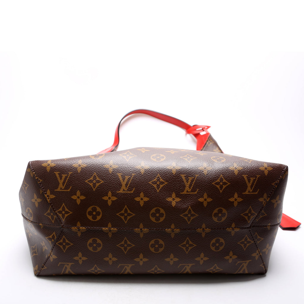 Flower Hobo Monogram Red