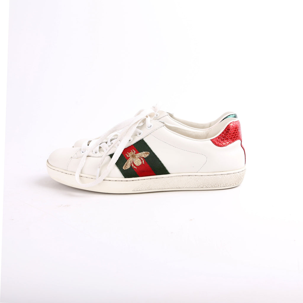 Gucci Bee Ace Web Sneakers Men Size 37.5 (39.5)