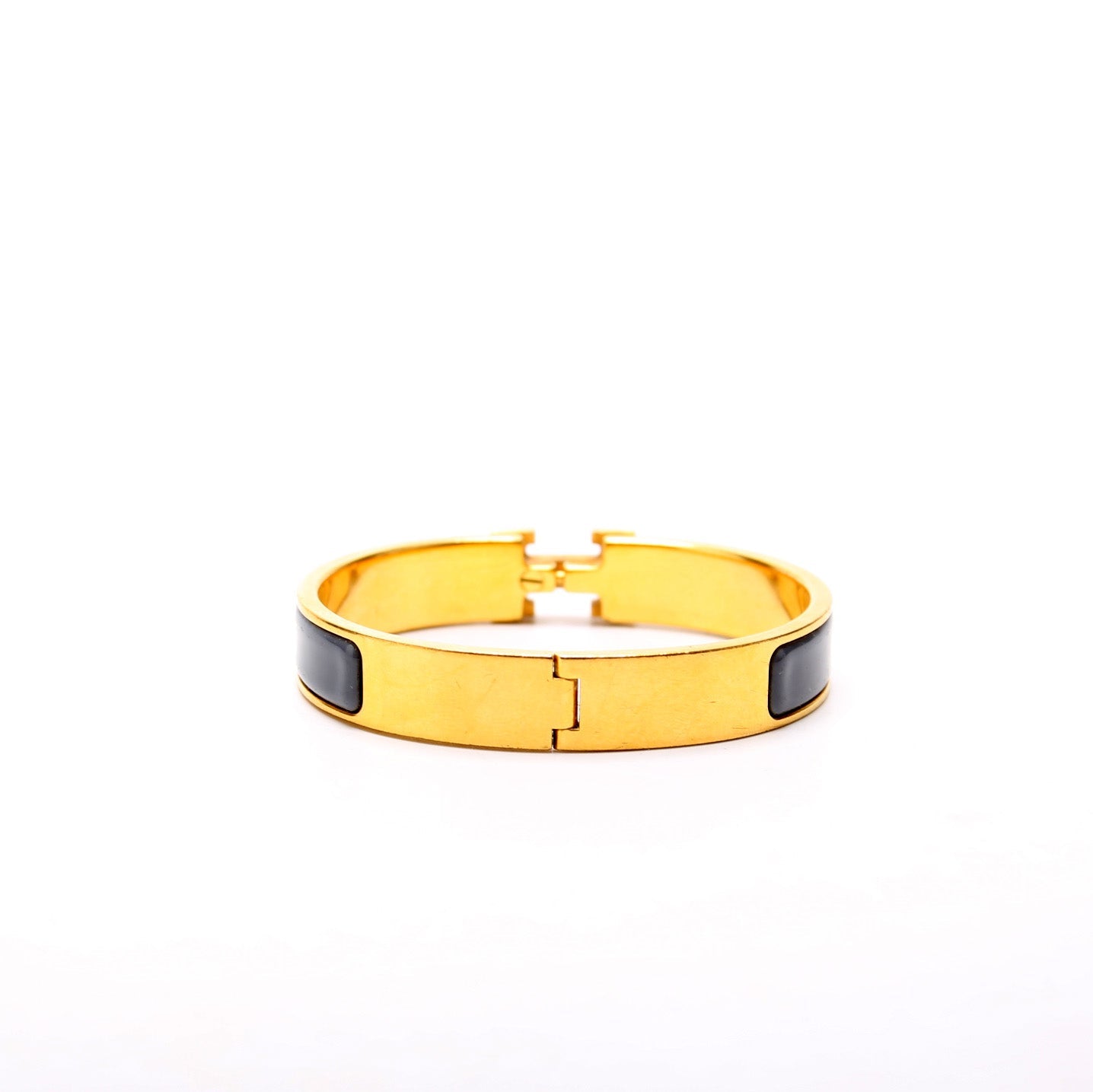 Clic Clac Narrow GM Bracelet Gold/Grey