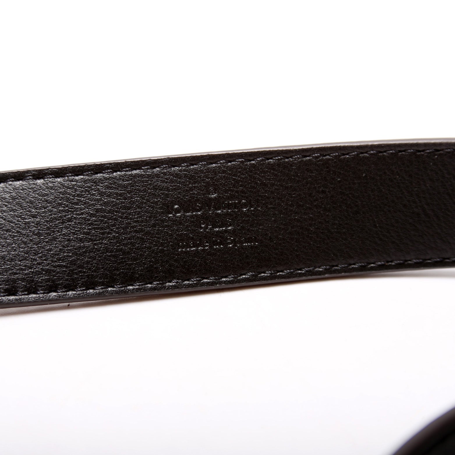 LV Initiales Reverse Monogram 25MM Belt Size 90/36
