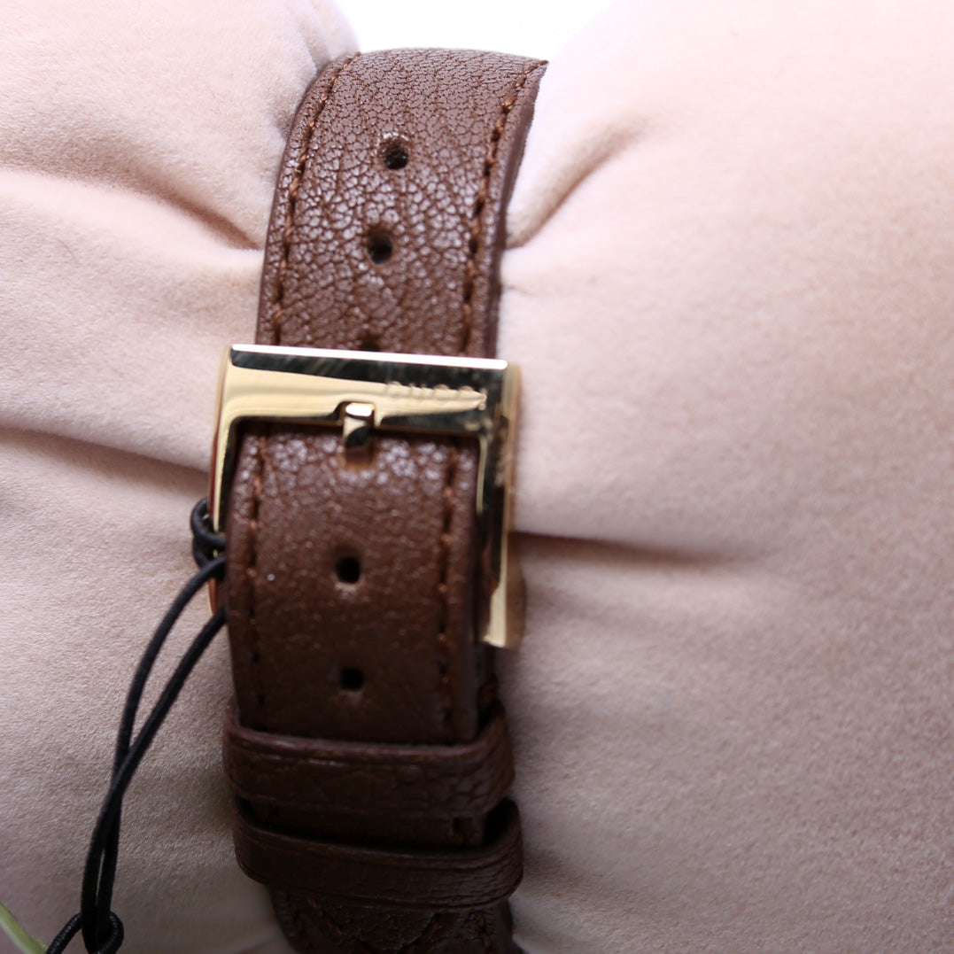 717815 G-Timeless Bee Leather Band Watch