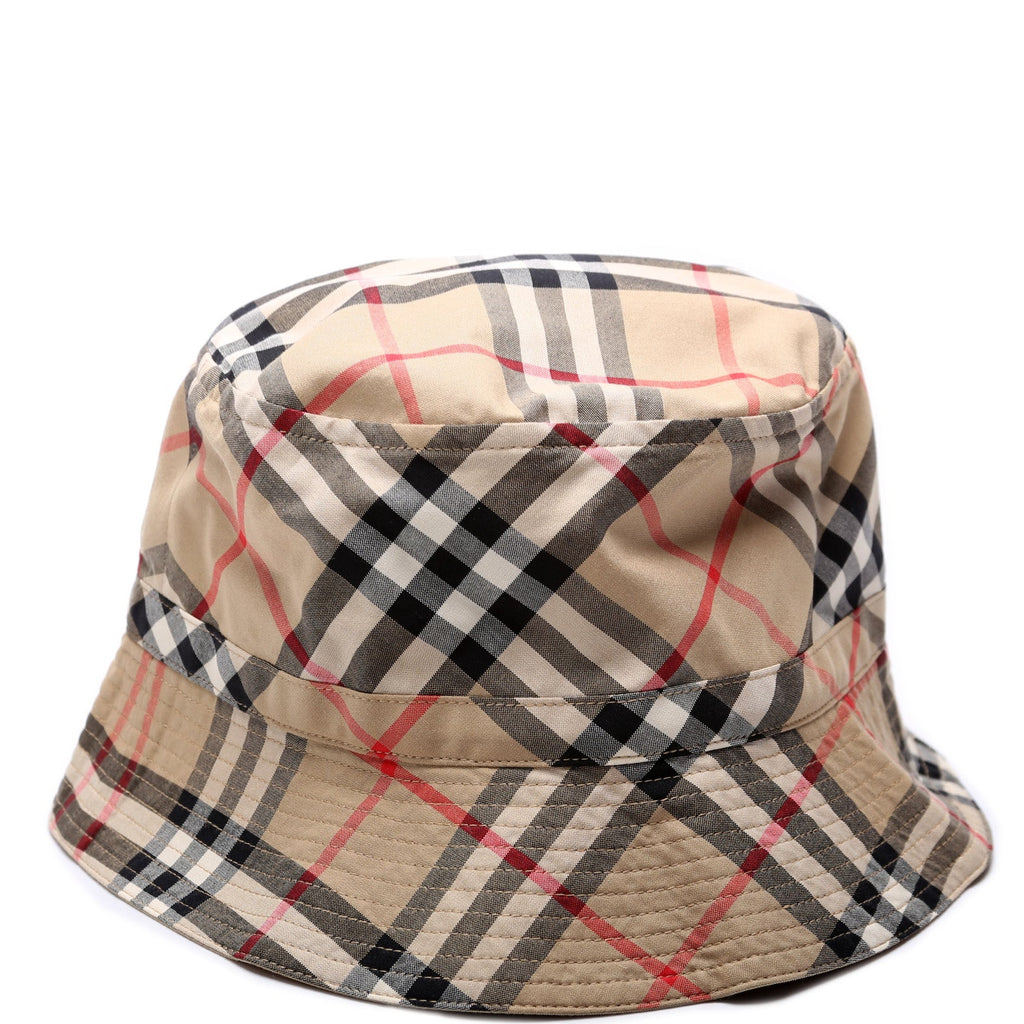 Kids Vintage Check Bucket Hat Size Large