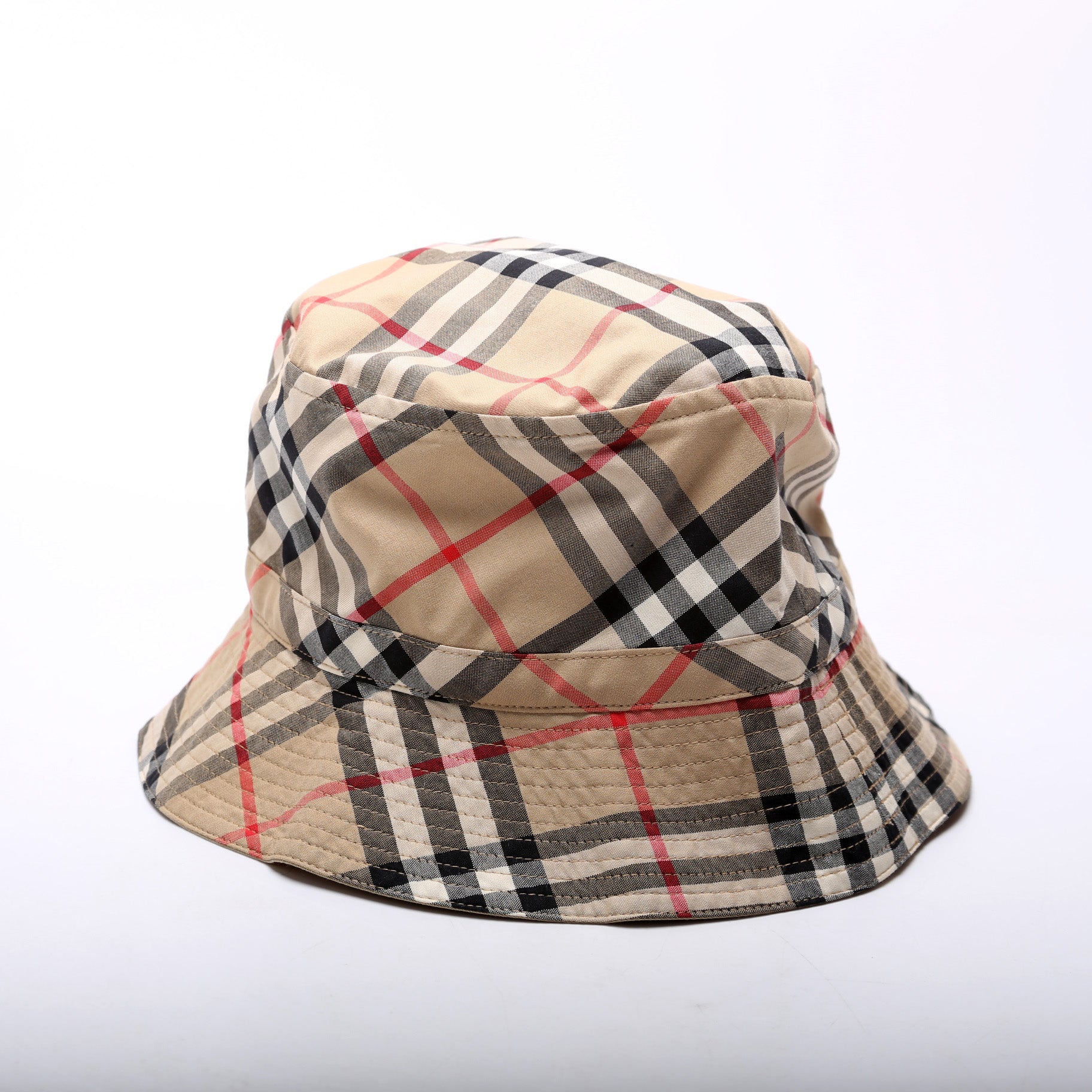 Kids Vintage Check Bucket Hat Size Large