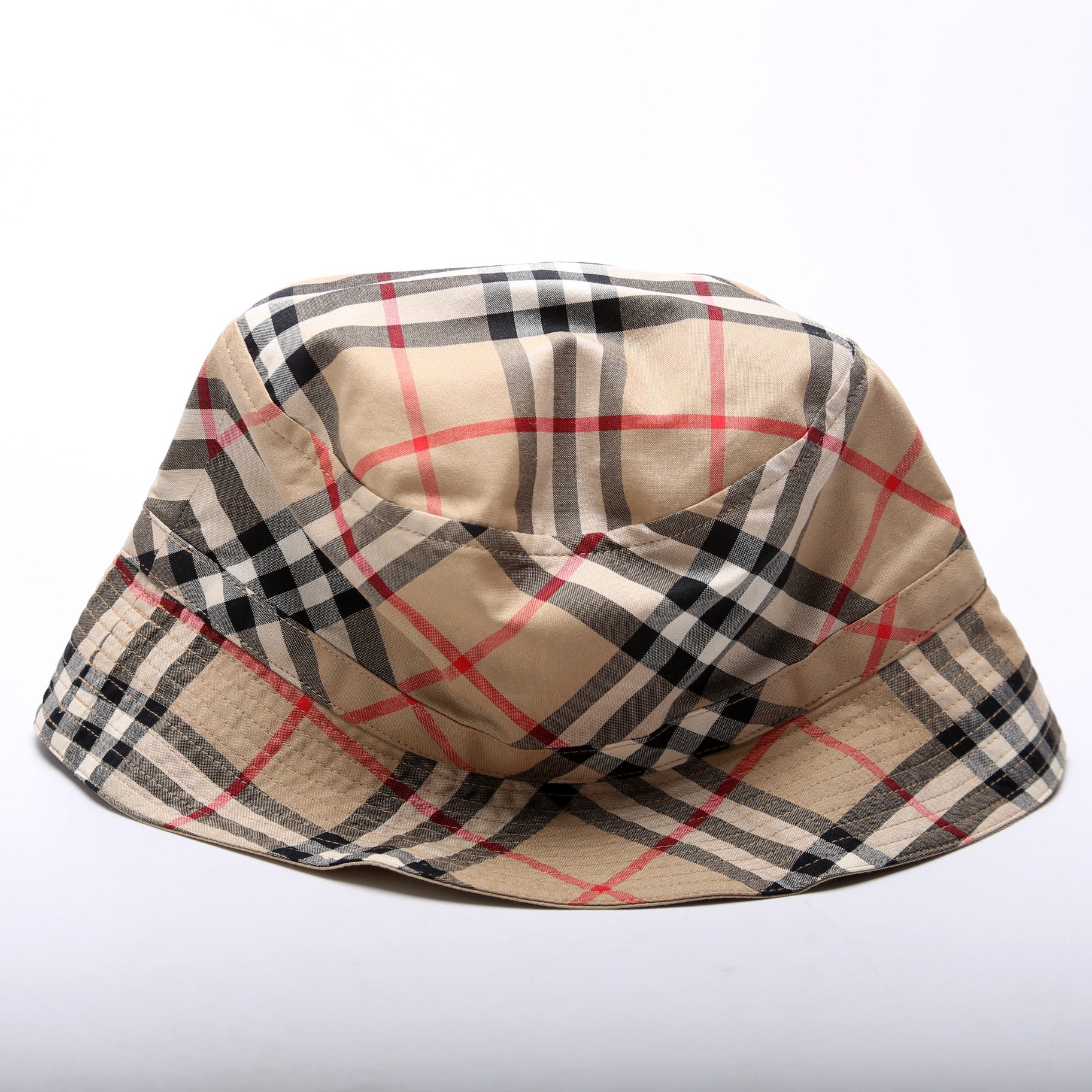 Kids Vintage Check Bucket Hat Size Large
