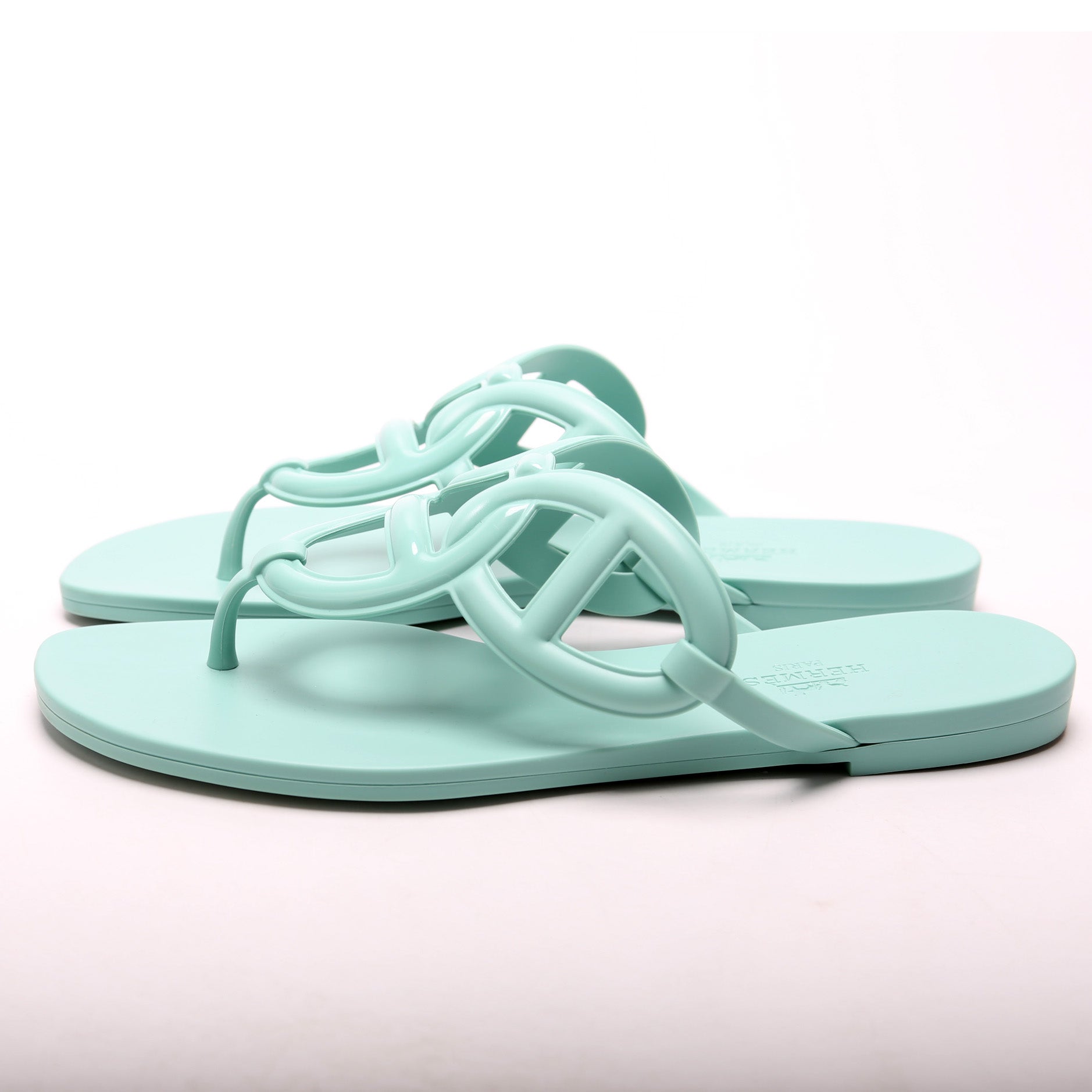 Egerie Rubber Sandals Size 38 Blue