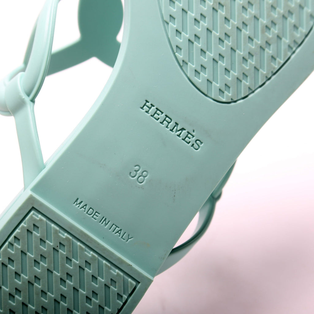 Egerie Rubber Sandals Size 38 Blue