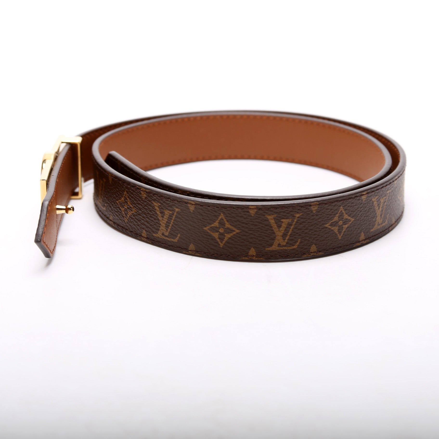 Dauphine 25MM Reverse Monogram/Leather Size 80/32