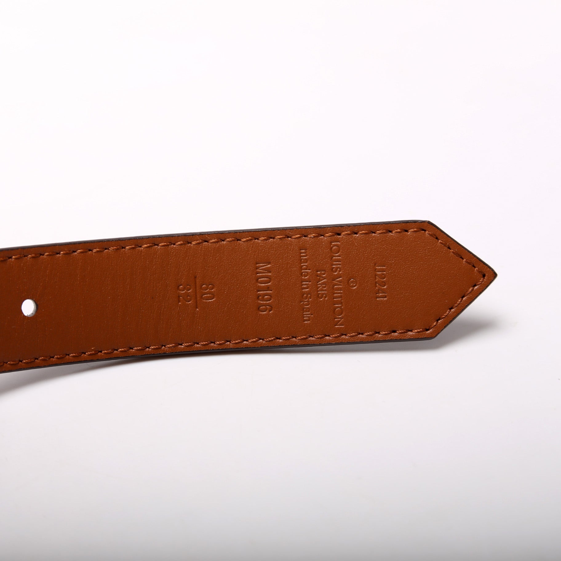 Dauphine 25MM Reverse Monogram/Leather Size 80/32