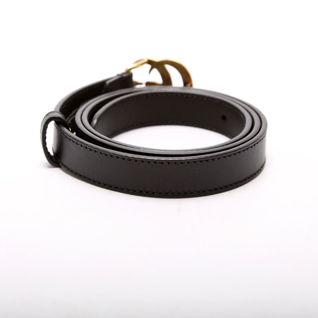 476342 GG Marmont Pearly Belt Size 80/32 Black