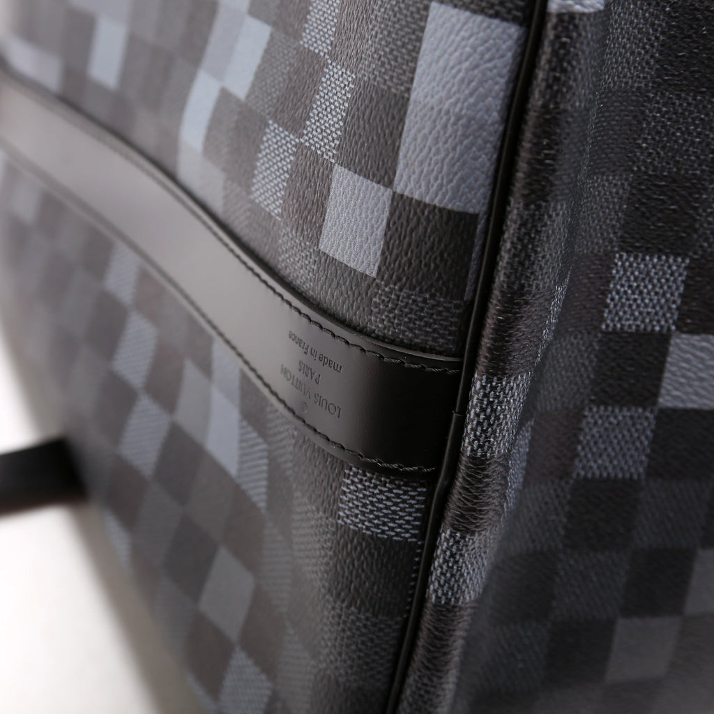 Keepall 50 With Strap Graphite Pixel
