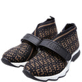 Fendi Rockoko Zuchinno Sneakers Size 36 Brown