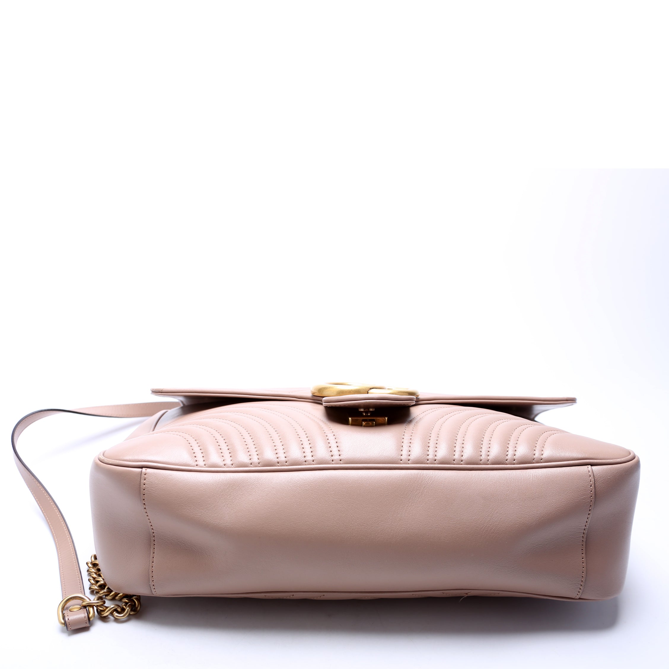 Gucci 498090 Marmont Large Tan