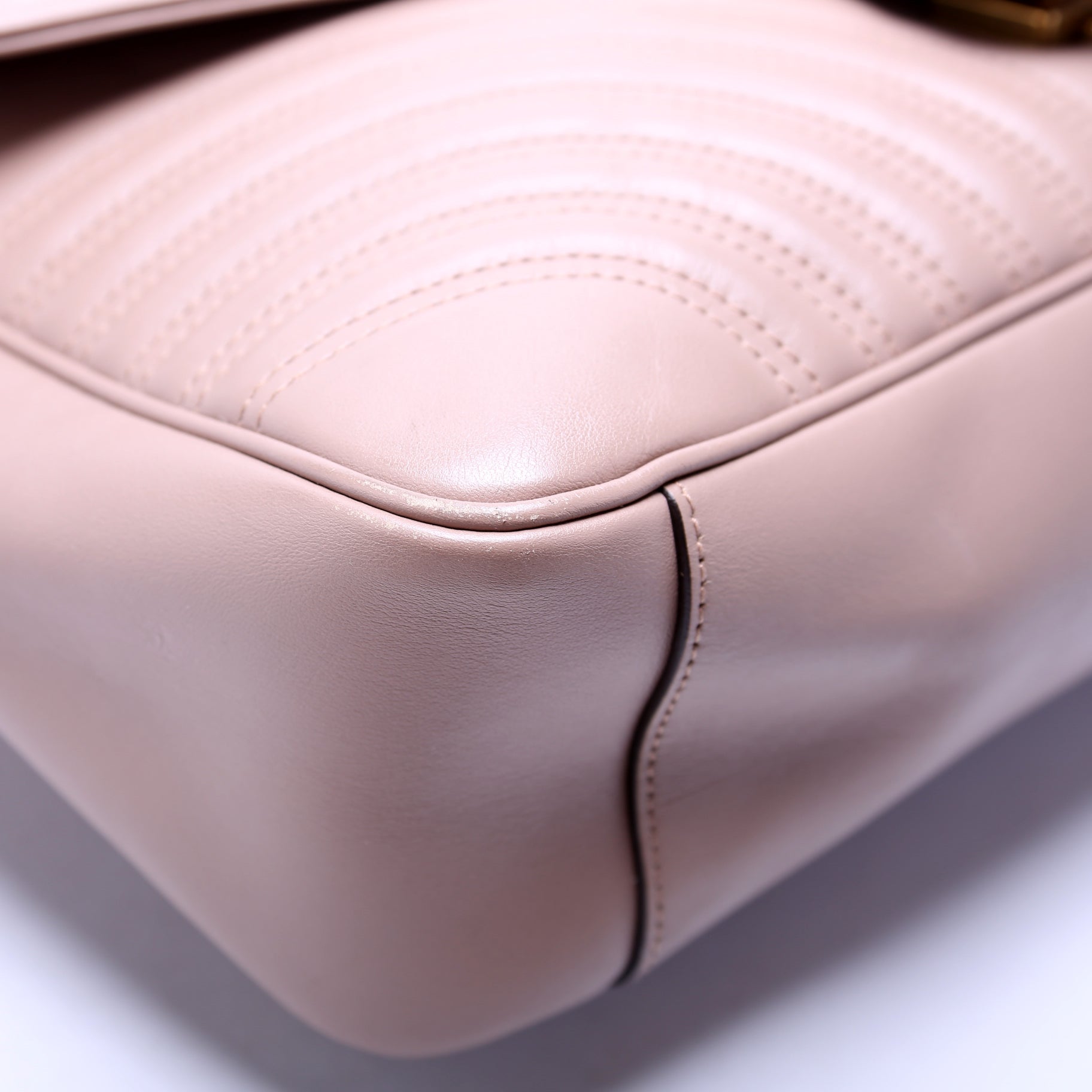 Gucci 498090 Marmont Large Tan