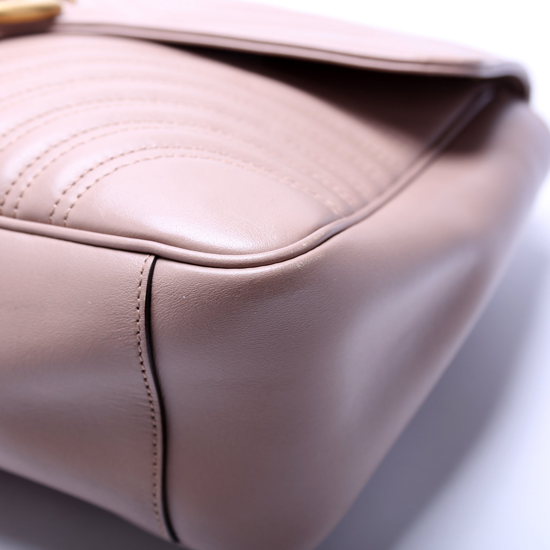 Gucci 498090 Marmont Large Tan