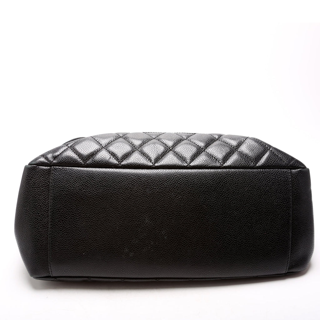 Grand Shopping Tote Caviar Black
