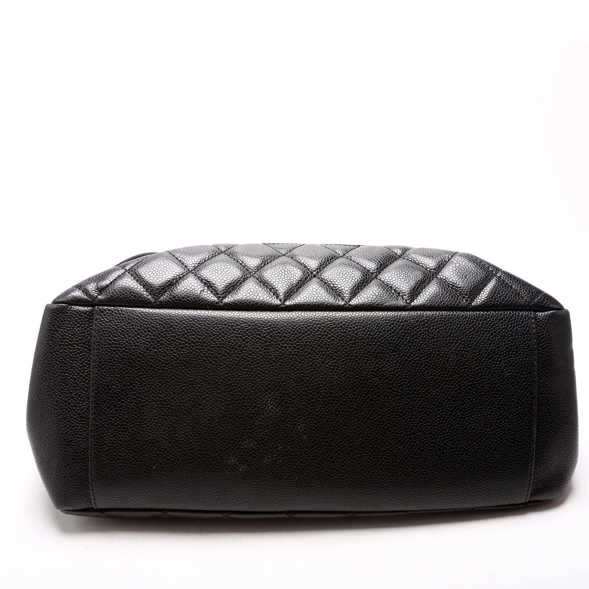 Grand Shopping Tote Caviar Black