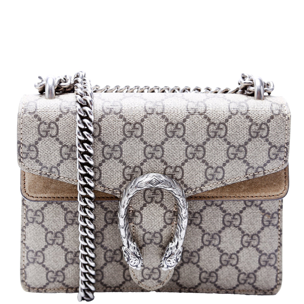 421970 Dionysus GG Shoulder Mini Tan