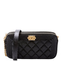WOC Boy Double Zip Black