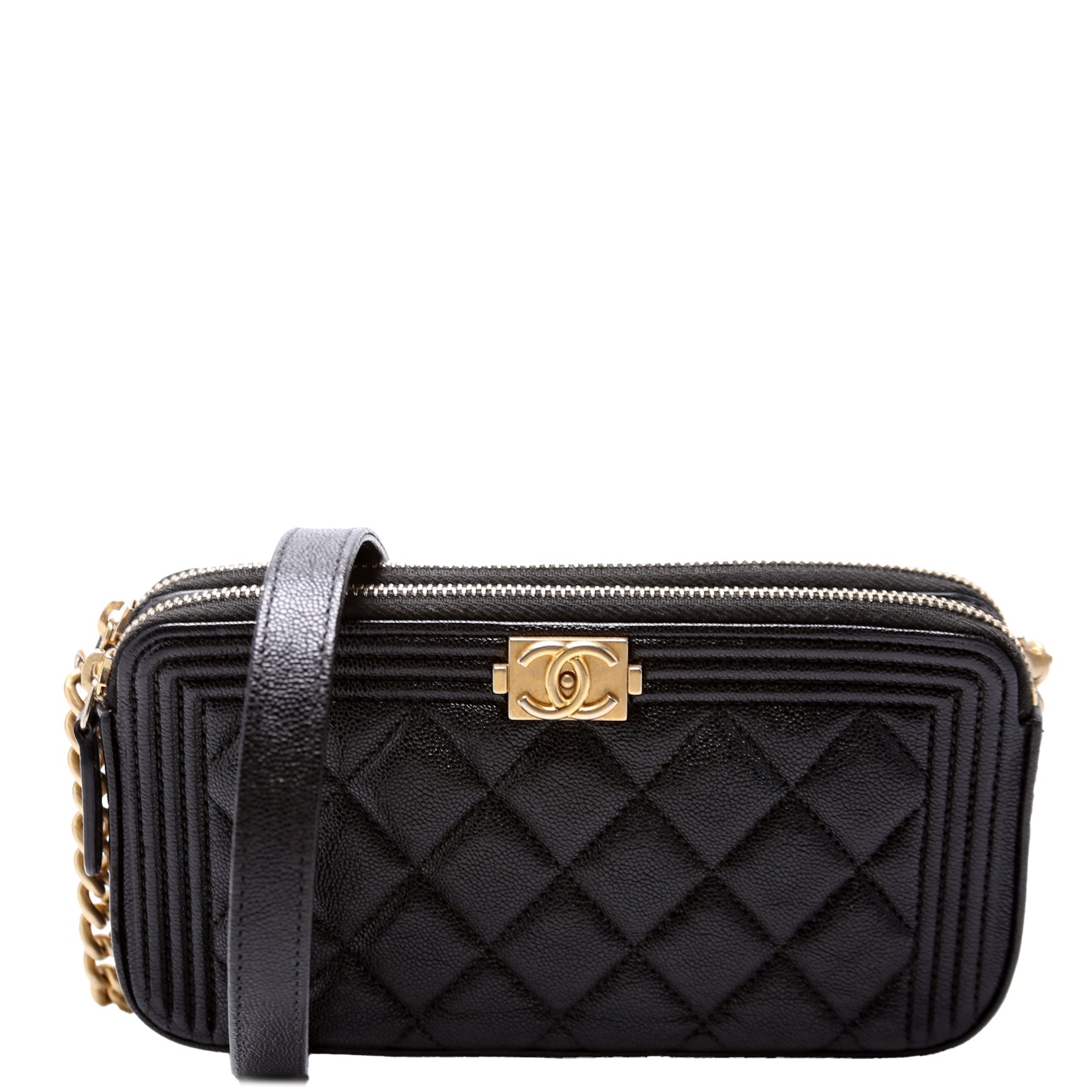 WOC Boy Double Zip Black