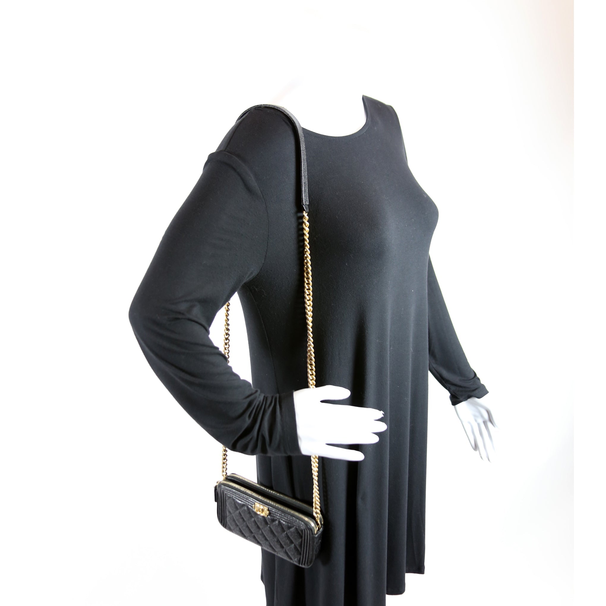 WOC Boy Double Zip Black