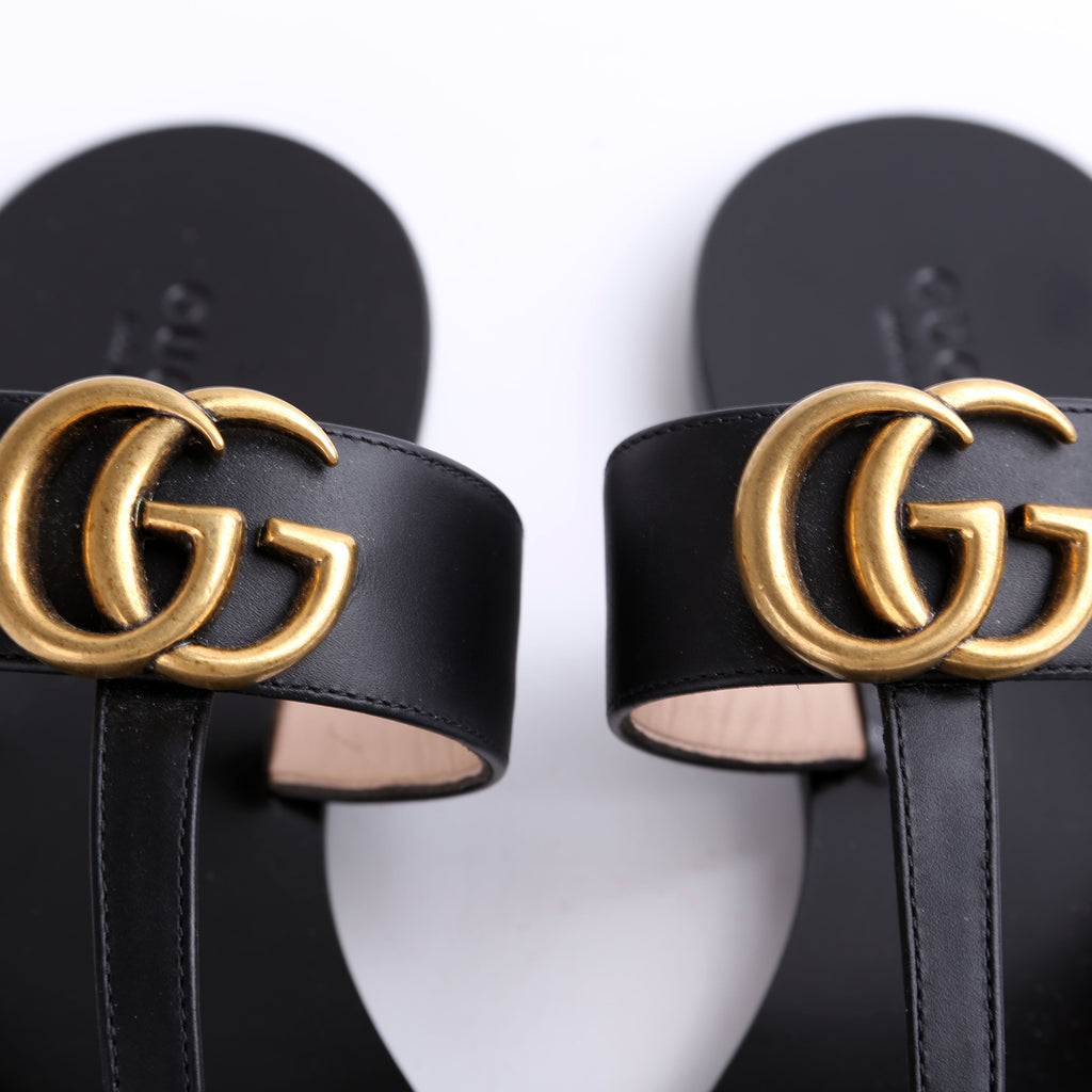Marmont T-Strap Sandals Size 39