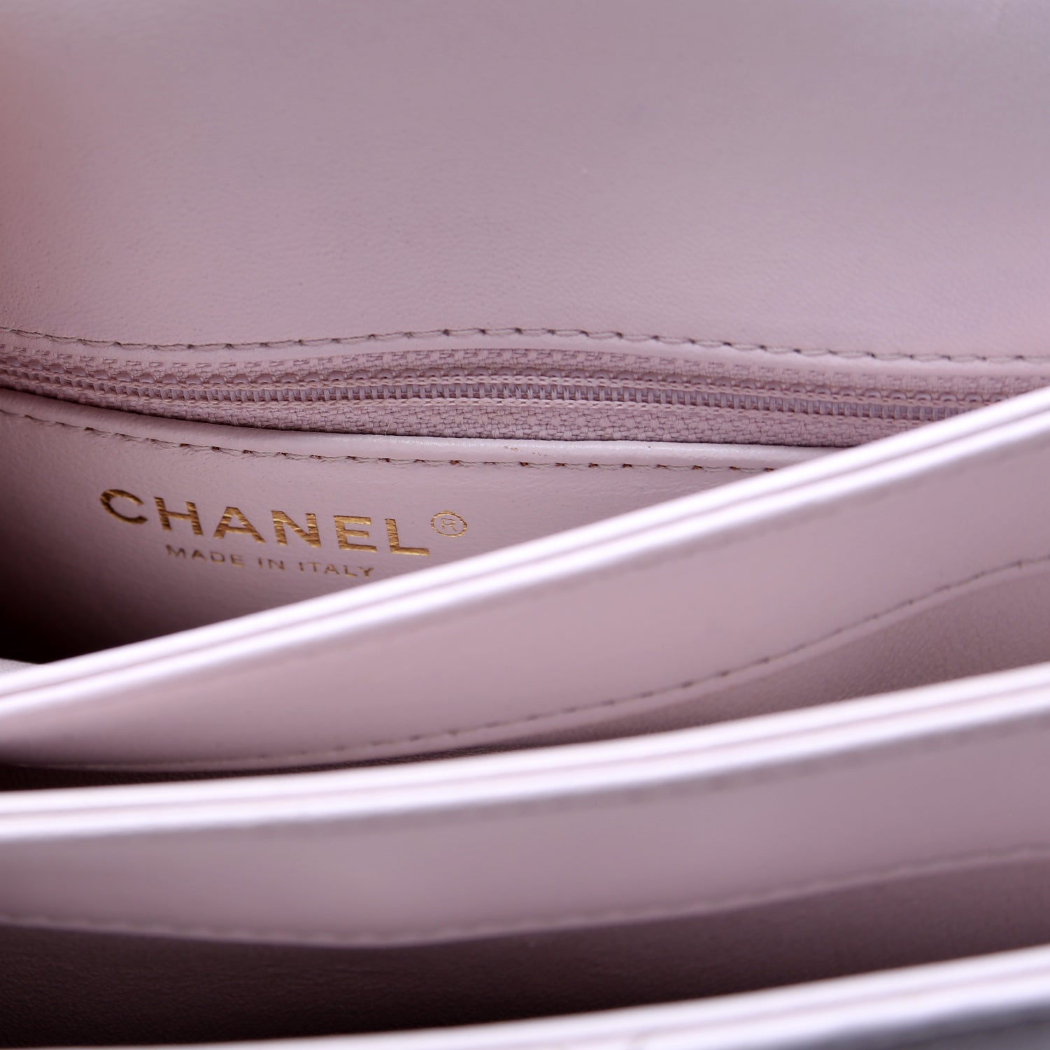 Trendy Top Handle Small Lambskin 30M Purple