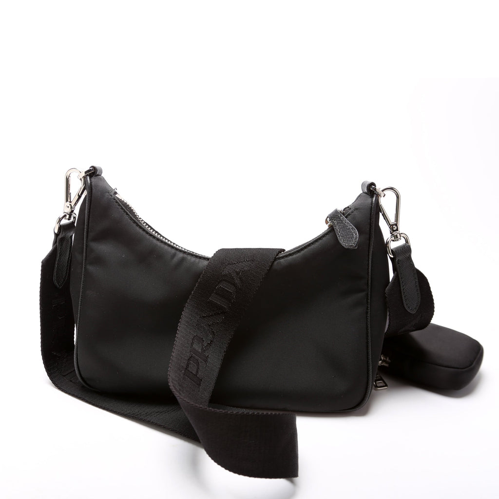 Nylon Re-Edition 2005 Shoulder Bag Black
