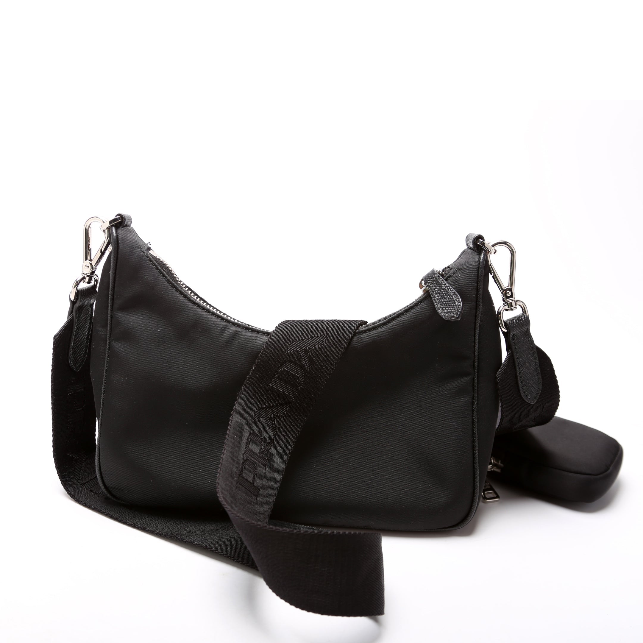 Nylon Re-Edition 2005 Shoulder Bag Black