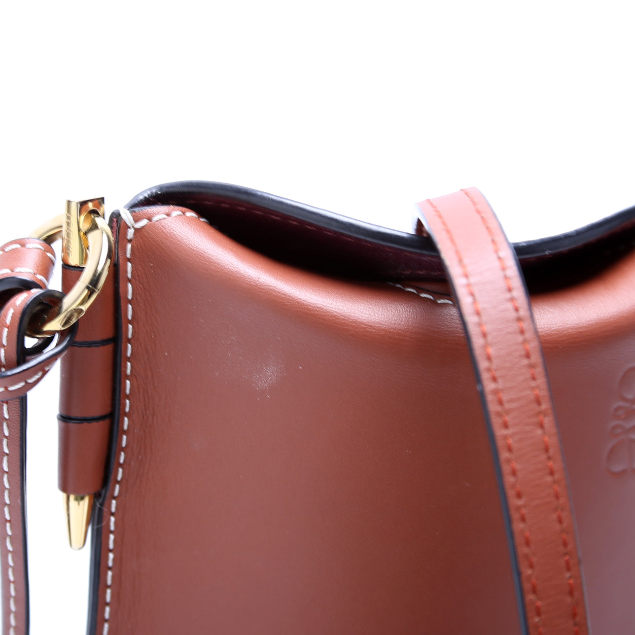 Gate Pocket Smooth Calfskin Brown