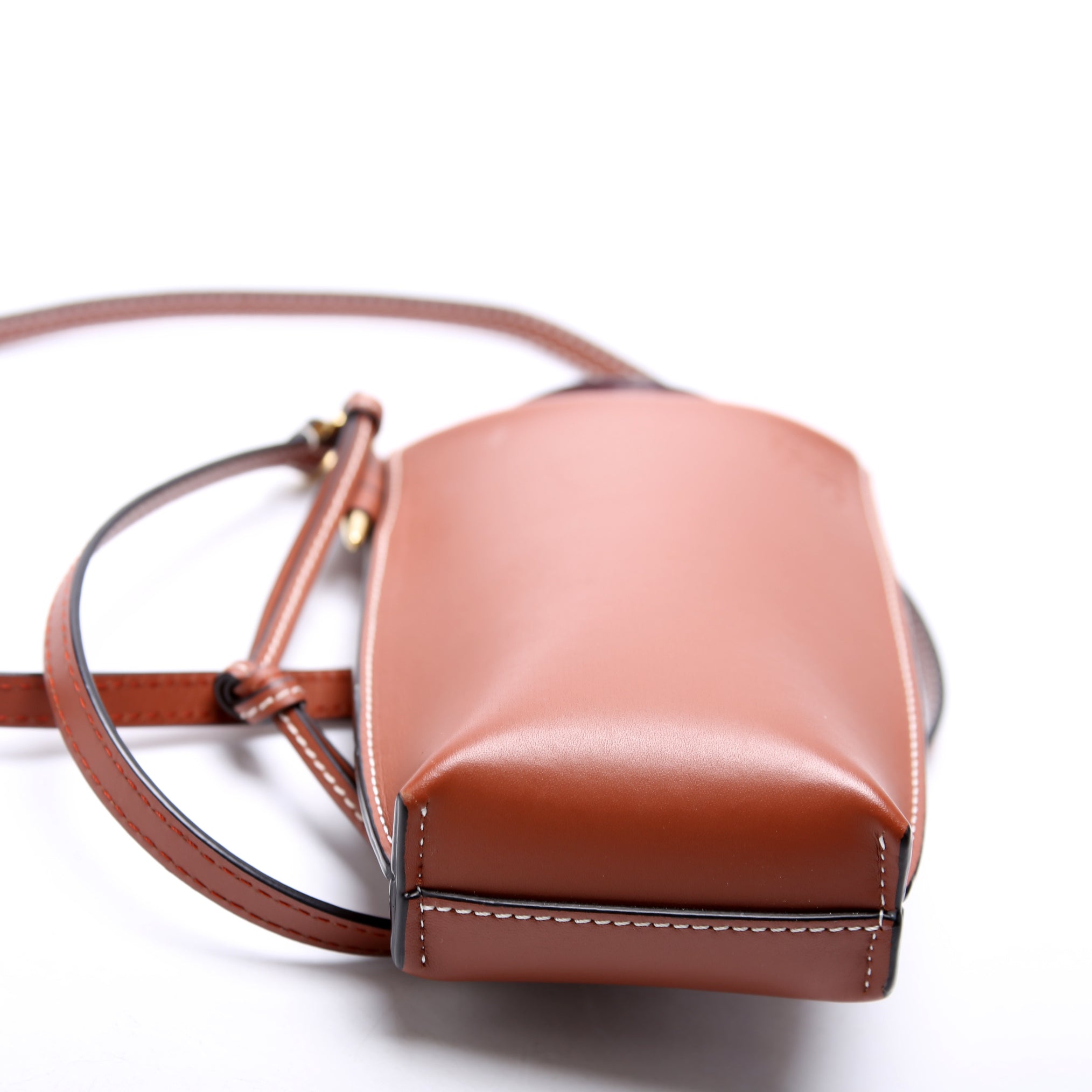 Gate Pocket Smooth Calfskin Brown