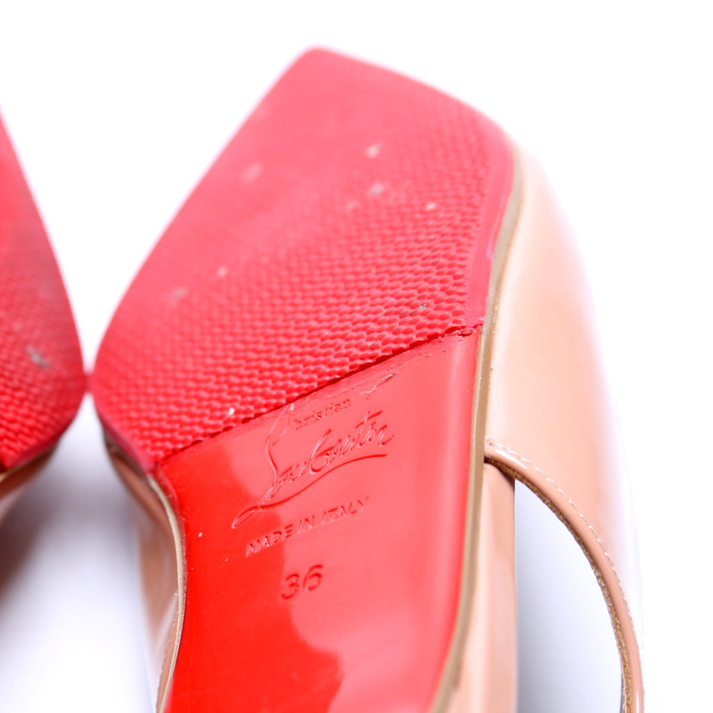 Hot Chickita Slingback Flats Size 36 Nude