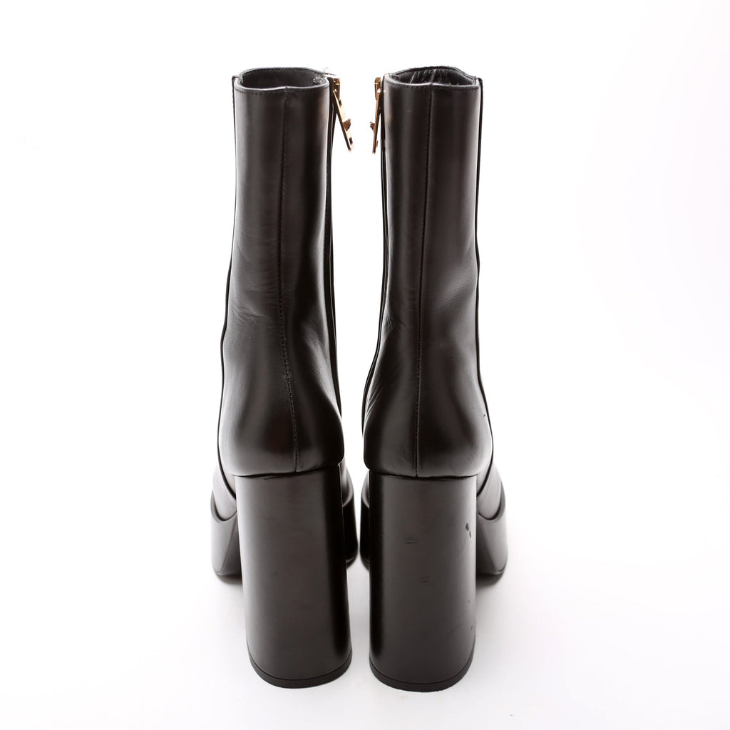 Aevitas Platform Boots Size 37 Black